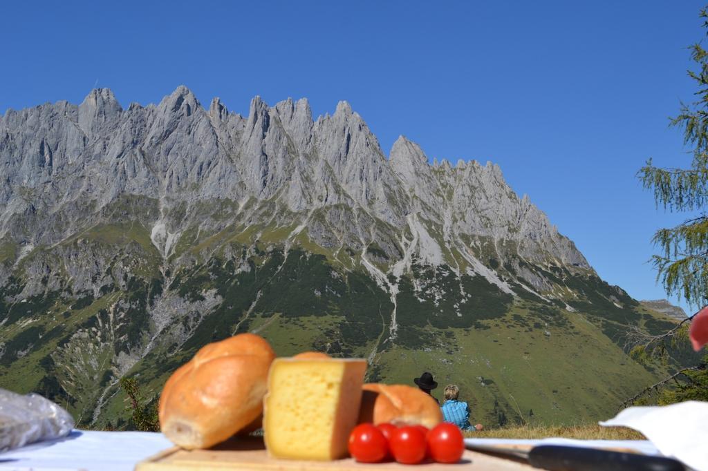 Hotel Alpenrose Muehlbach Am Hochkoenig Exteriör bild